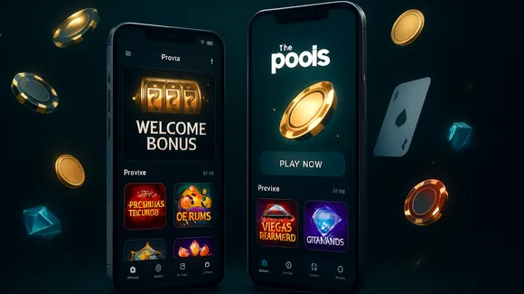 The Pools Casino Mobile App